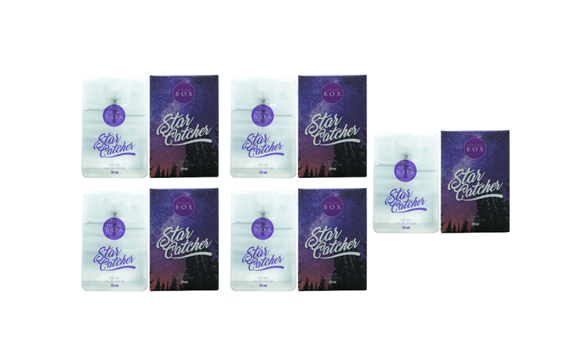 Perfume Box Star Catcher For Her Perfume Pocket size Set of 5s