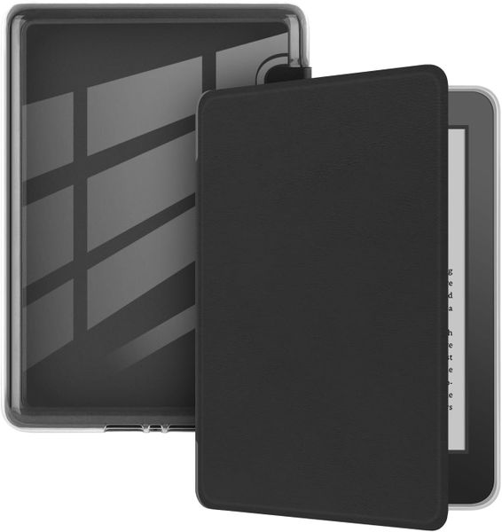 Cover for Kindle 6" (11th gen 2024 &amp; 2022 model) Black with clear back