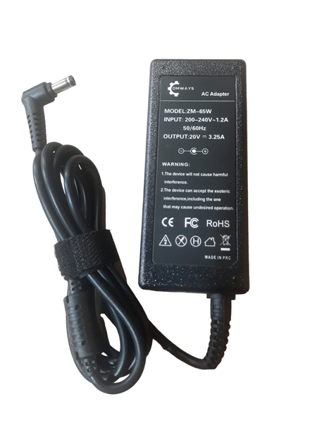 Comways - Replacement Charger For Lenovo 65W 20V 3.25A ( 5.5mm x 2.5mm )