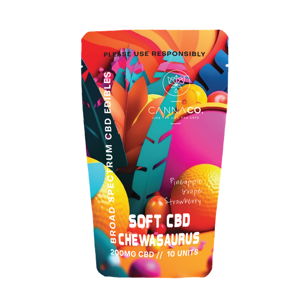 Cannaco Soft CBD Chewasaurus