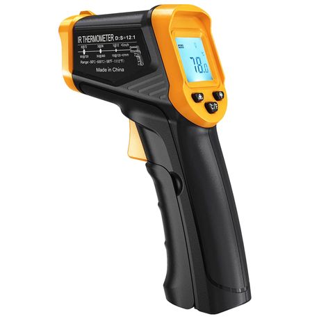 Digital Infrared Thermometer Gun Handheld Non Contact Laser Temperature Gun Image