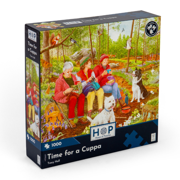 House of Puzzles - Time For a Cuppa - 1000 Piece Jigsaw Puzzle