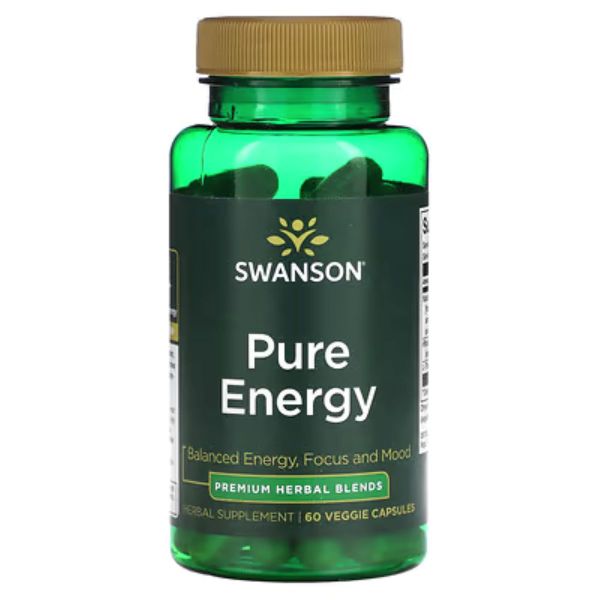Swanson Pure Energy - 60 Veggie Capsules
