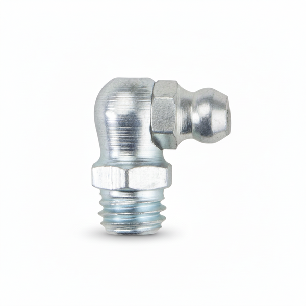 Groz 6mm Grease Nipple 90 Degree Fitting - 5 Piece Set for Lubrication