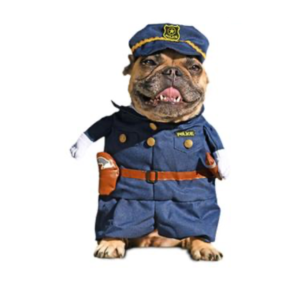Dog Novelty clothing - Police outfit