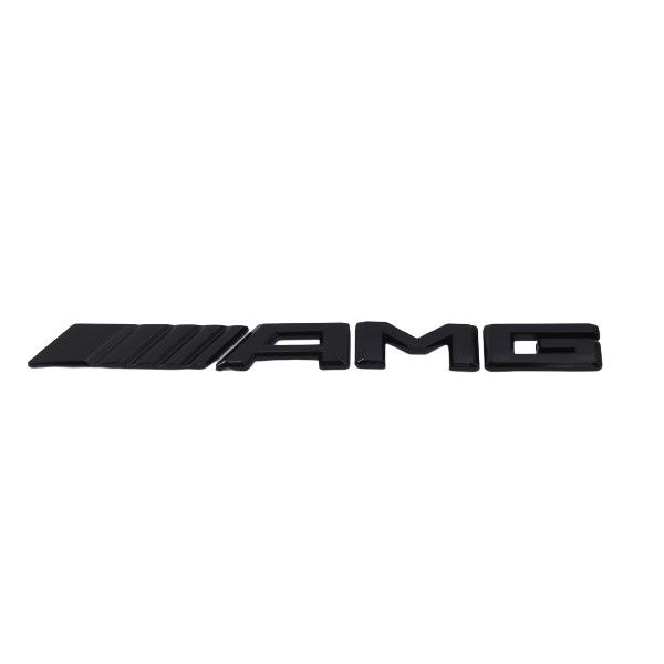Matte Black AMG Performance Boot Badge Decal - Fits Mercedes (Non-OEM)