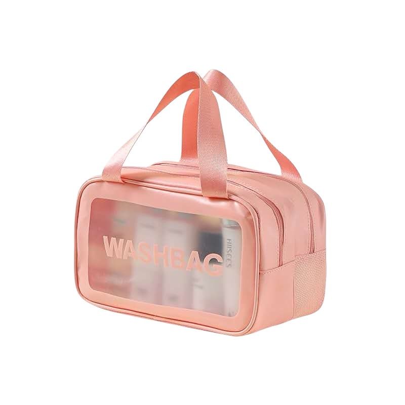 Medium Waterproof Toiletry frosted Make-up Cosmetic Wash bag