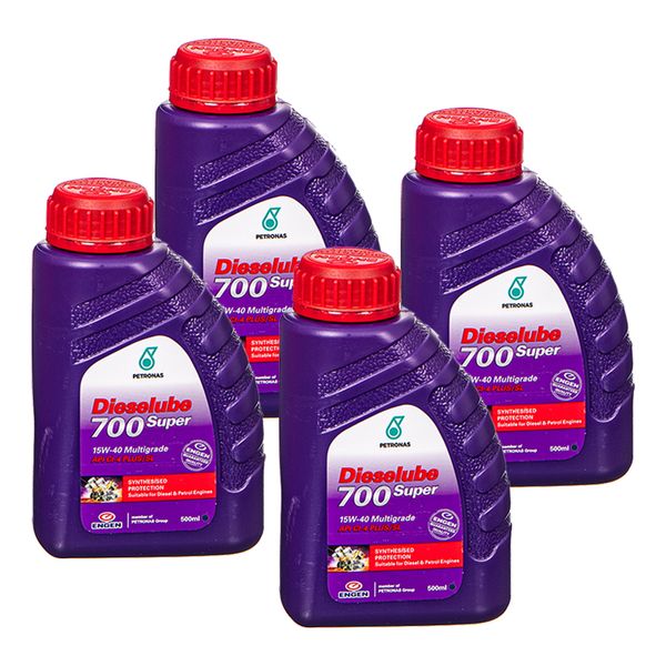 Engen Dieselube 700 Super 500Ml - 4 Pack