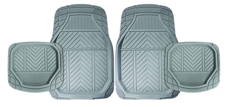 Stingray - 4 Piece Deep Trough Car Floor Mat Set