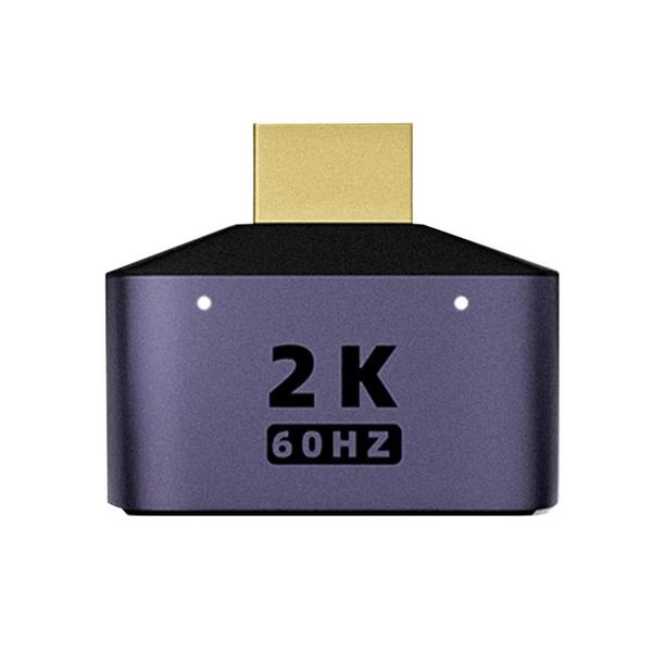 Dual HDMI Splitter 2K Compatible with Monitor