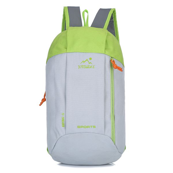 Garmanna 15L Travel Sport School Backpack Bag - White &amp; Green