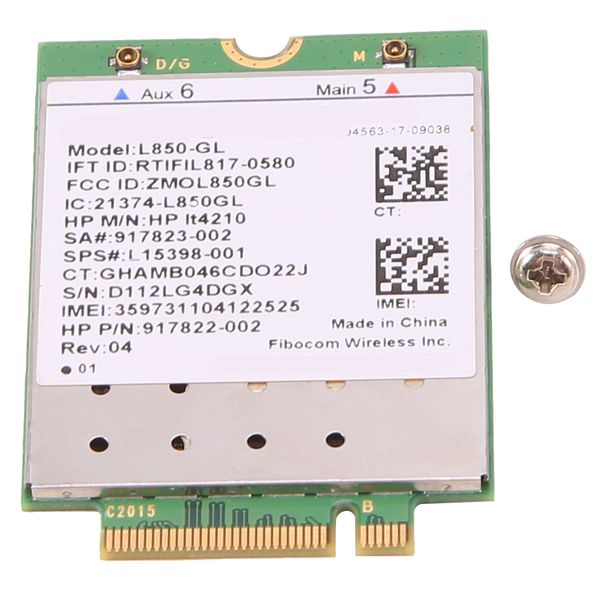 L850-GL LT4210 FDD-LTE TDD-LTE 4G Card 4G Module SPS,917823-001