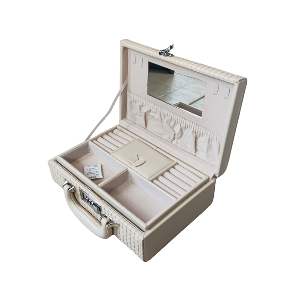 2 Tier Jewelry Case with Combination Lock Shop Today. Get it Tomorrow