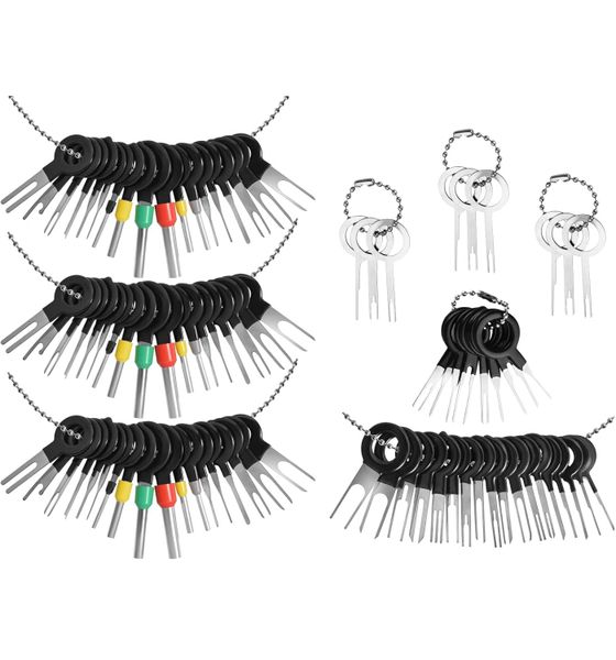 91-Piece Automotive Terminal Removal &amp; Depinning Tool Kit