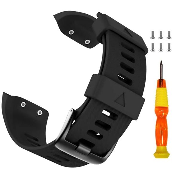 Silicone Replacement Band Compatible with Garmin Forerunner 35 (Only