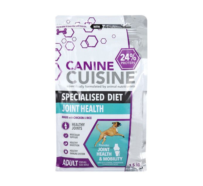 Canine Cuisine Joint Health Adult Dog Food 2 x 5.5kg Buy Online in