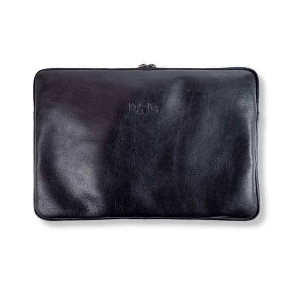 Laptop Sleeve | Genuine Leather - Padded 14 Inch - KKL