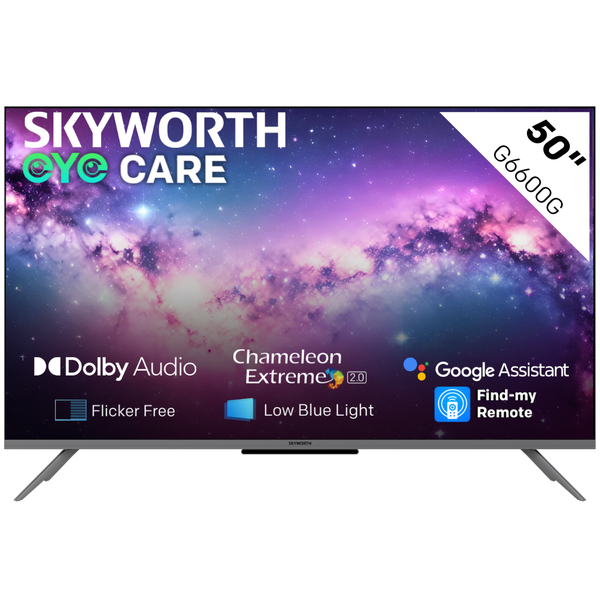 Skyworth 50" G6600G 4K UHD Smart Google TV with Google Assistant