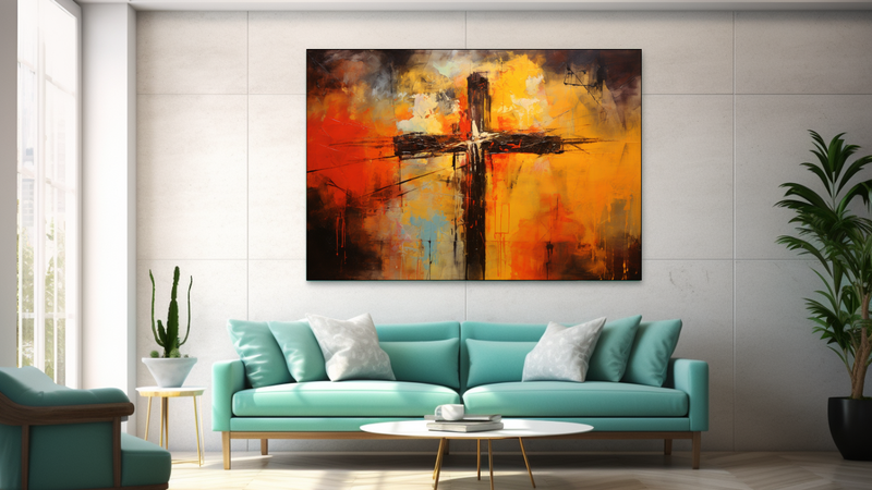 Canvas Wall Art - Sacrificial Love Expression - JT0154
