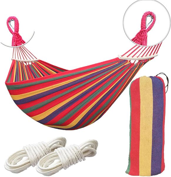 Heavy Duty Adult Hammock- Blue &amp; Green