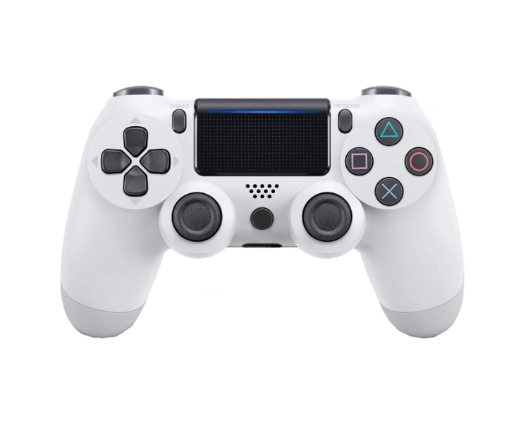 Wireless Gaming Controller, Dual Vibration, White
