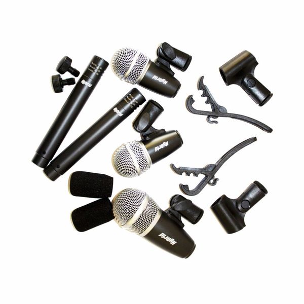 Hybrid DBX5B Drum Microphone kit five pieces