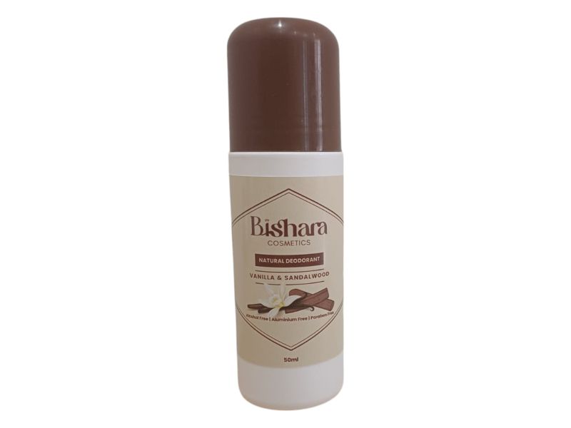 50ml Natural Deodorant - Vanilla &amp; Sandalwood