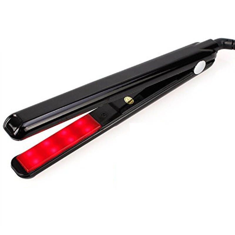 Ultrasonic Hair Straightener: Ceramic Flat Iron For Dry/Wet Styling