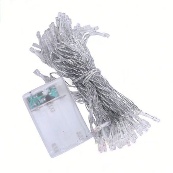 Battery Powered Led String Light Warm White-5M