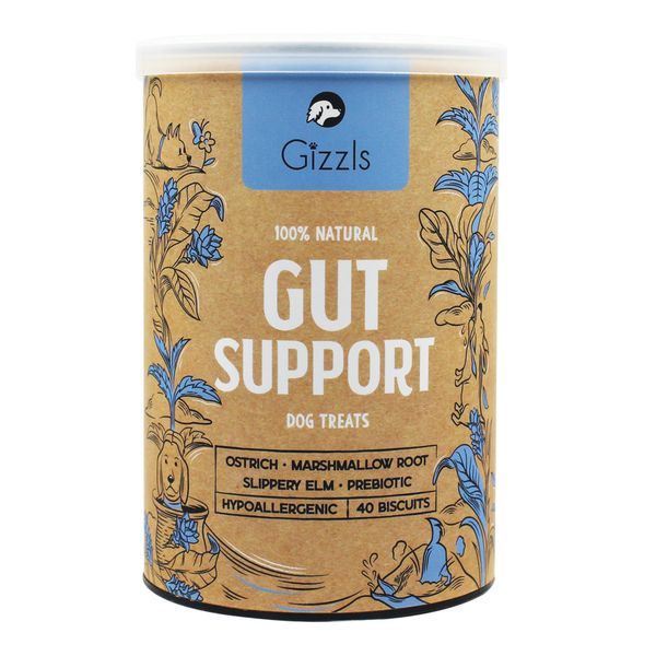 100% Natural Dog Treats for Gut Support