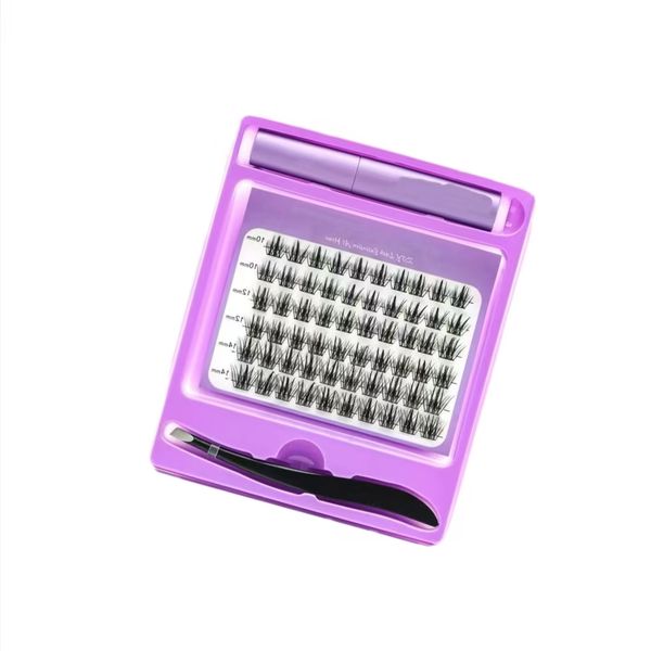 60Pieces Fashionable False Eyelash Set, Personalized Eyelash Extensions,