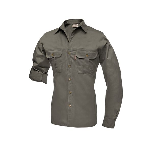 Ruggedwear Crocodile Long Sleeve Men's Shirt Sage