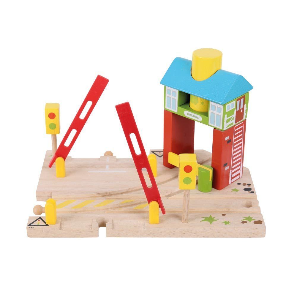 Paquete De Expansión De Vías De Tren De Madera Bigjigs Rail – 25 Piezas Para Ampliar Tu Red Ferroviaria (compatible Con Otras Marcas)