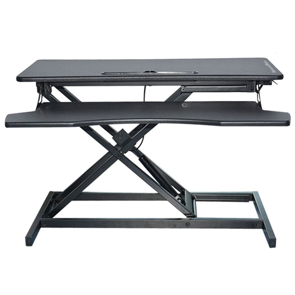 Furnny Height Adjustable Standing Desk&amp;Keyboard TrayErgonomic Workstation