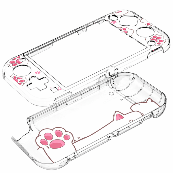 LJCZKA Clear Hard Case Compatible With Nintendo Switch Lite Cover