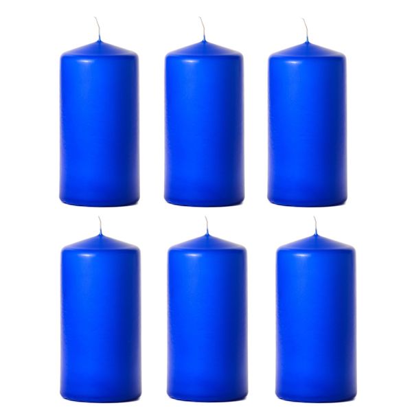Exquisite And Long-lasting Pillar Candles - 6 Piece