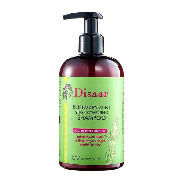 Disaar Rosemary Mint Strengthening Shampoo 360ml Biotin infused