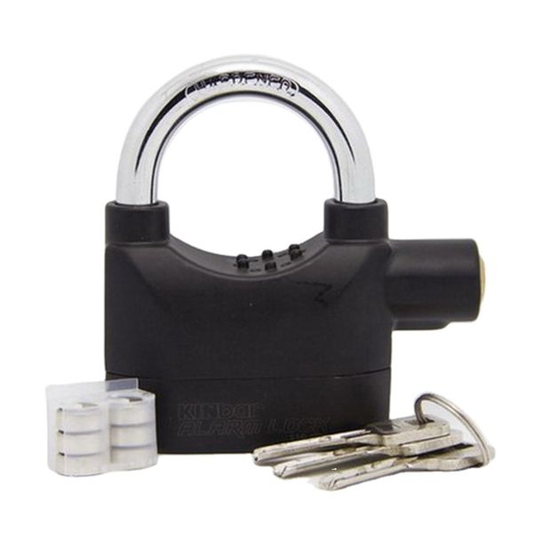 Anti Theft Siren Aluminum Alloy Alarm Padlock