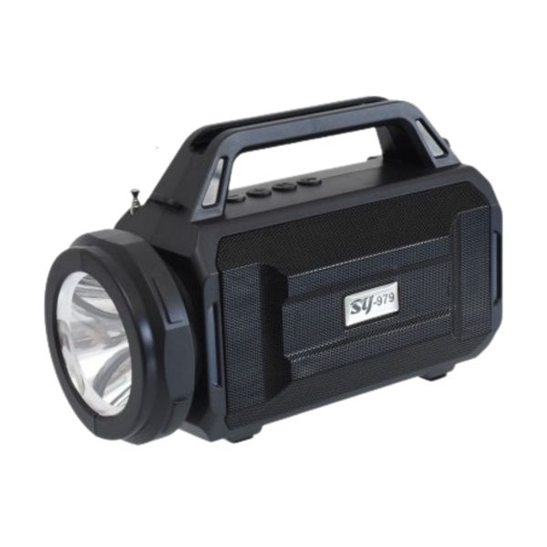 Portable Solar Powered Bluetooth Speaker and Torch