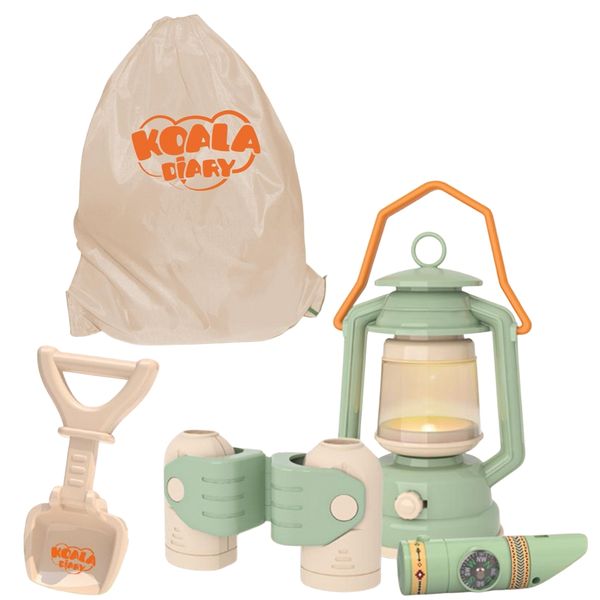 TEETO TOYS Camping Adventure Playset Toy - Outdoor Play Set Toys for Toddlers 5 Piece