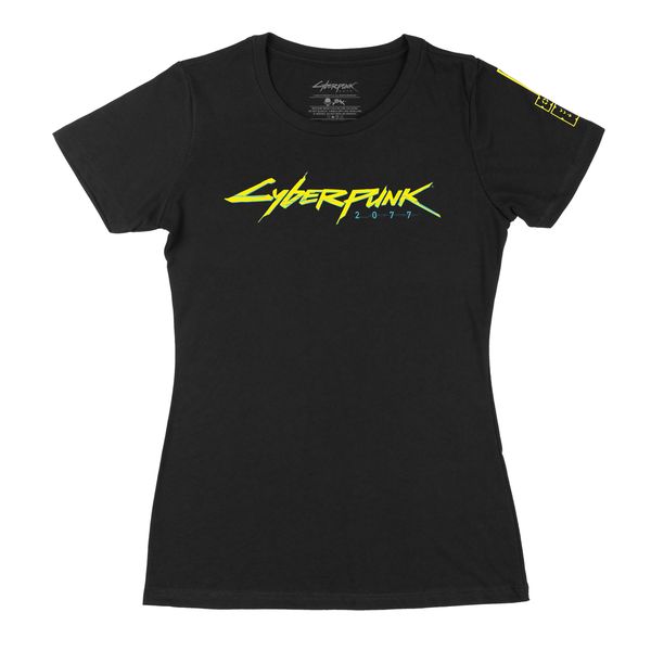 Cyberpunk 2077 - Logo Women's Black T-Shirt