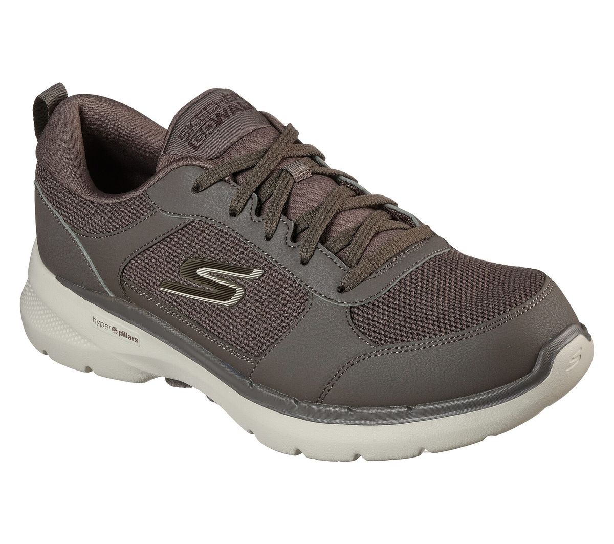 Skechers Go Walk 6 Compete Khaki (216203) | Shop Today. Get it Tomorrow ...