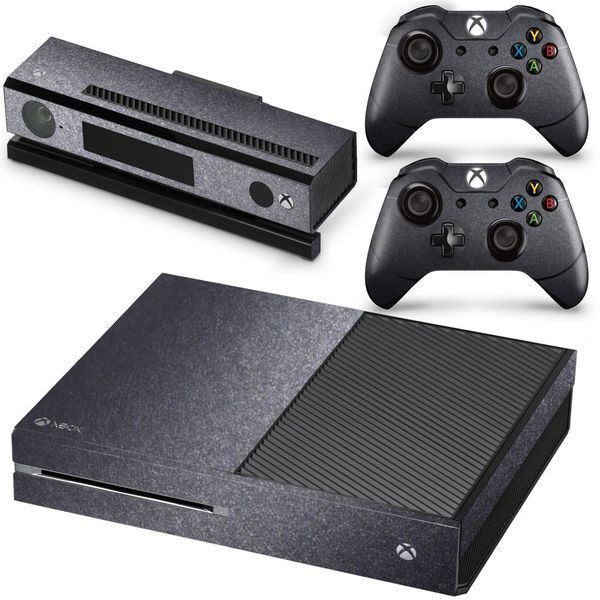 Decal Skin Compatible with Xbox One X - Dark Grey (Decal Only)