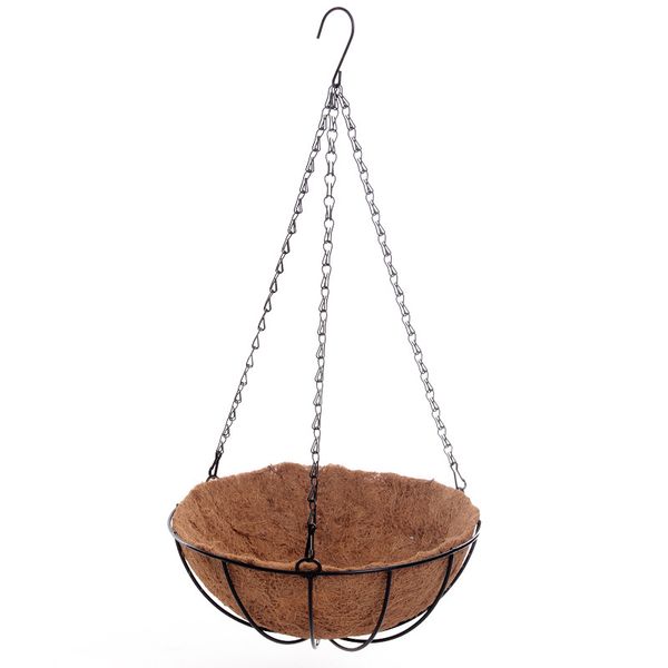 Garden Hanging Coconut Vegetable Flower Pot Basket Liners Planter 60cm
