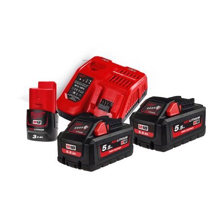 Milwaukee 5.5 best sale high output battery