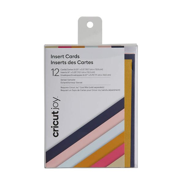 Cricut Joy Insert Cards 12-Pack (Sensei)