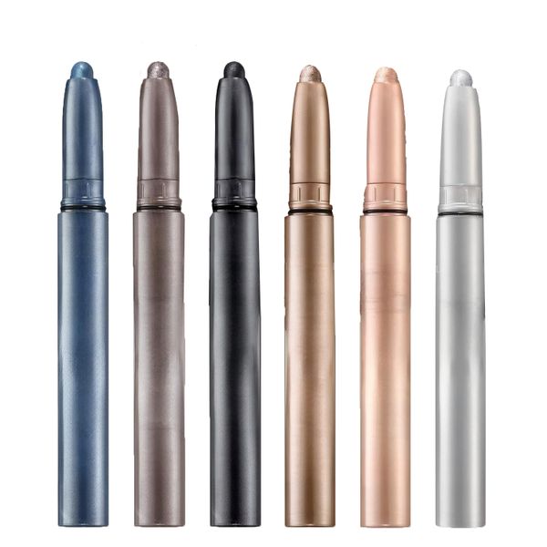 Waterproof Eye Shadow Sticks, 6 Colors Glitter Eyeshadow Stick Colorful Set