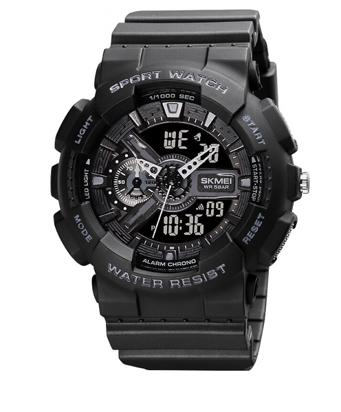 1688 Digital Sport Watch For Men-Black