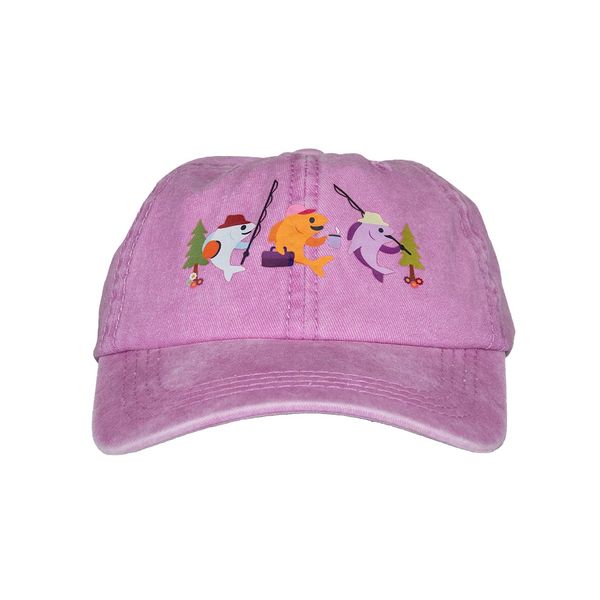 Okuma Kids Fishing Cap Adventure Fish Blue