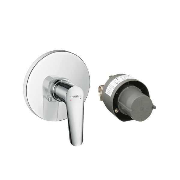 Hansgrohe Logis E Single lever shower mixer set for concealed installation